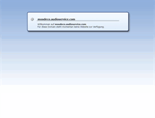 Tablet Screenshot of moodeco.audioservice.com